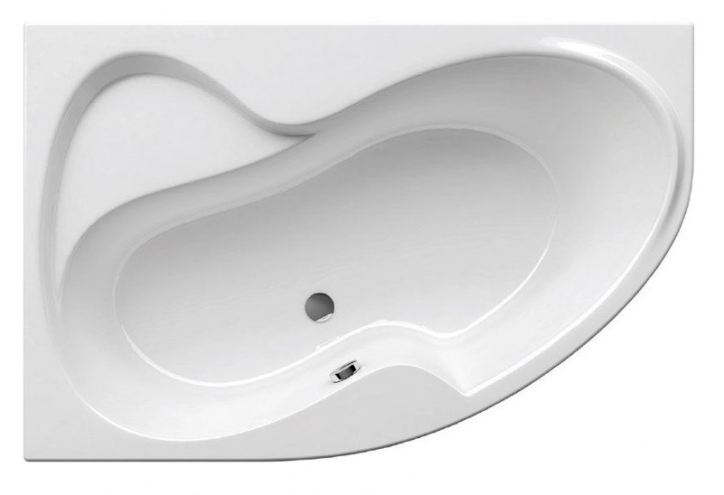 Акриловая ванна Ravak Rosa II 170x10 ассиметричная левая (панель+каркас) 