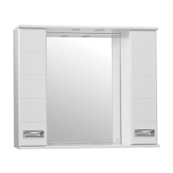 Зеркальный шкаф "Ирис 900/С" ЗИ801