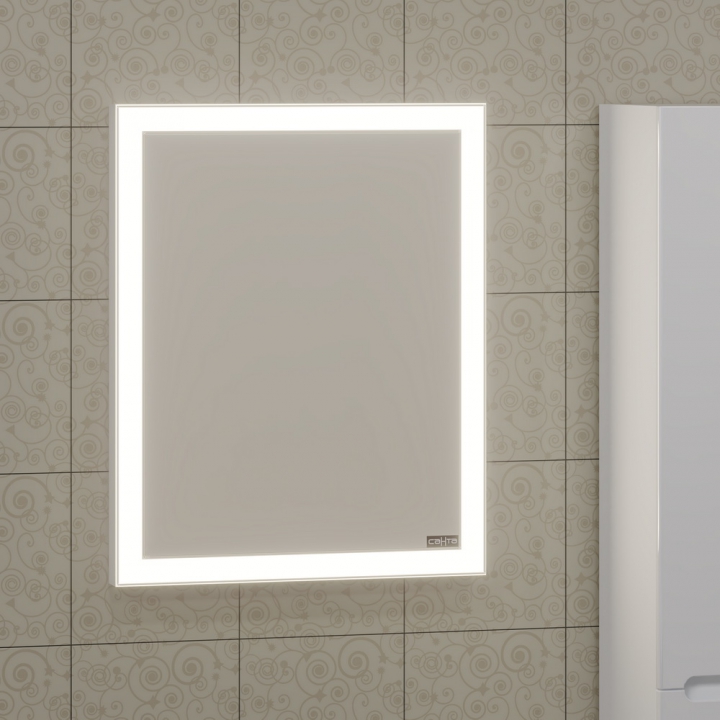 Зеркало для ванной СанТа Марс 70 с LED-подсветкой 