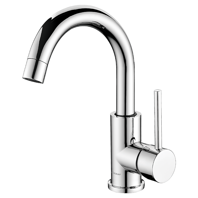 Смеситель Elghansa RUND 16B1029 для умывальника однорычажный, хром 16B1029