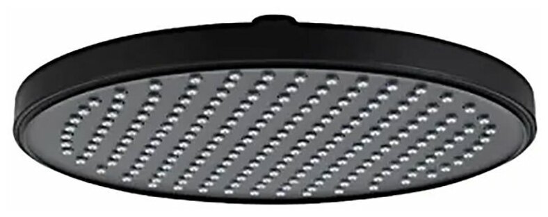 G004-26 Верхний душ черный 26 см 