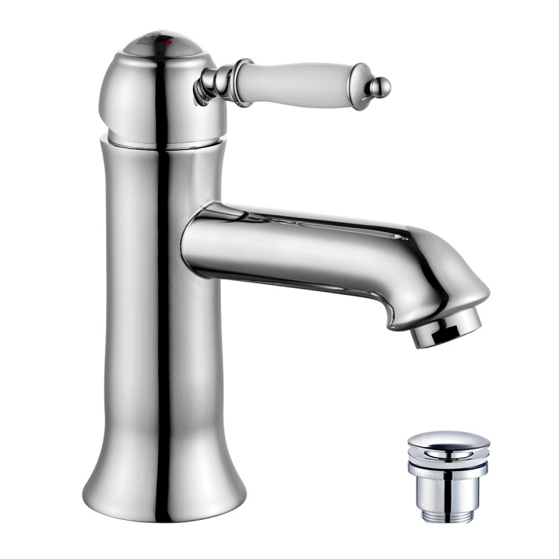 LM4806C "Вилла" Смеситель для умывальникас донным клапаном клик-клак, хром LM4806C "Вилла" Смеситель для умывальникас донным клапаном клик-клак, хром